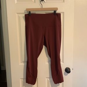 Lululemon Wunder Under Scalloped Hem High-rise Crop 23” - 14